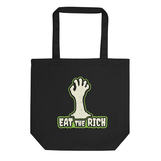 Eat The Rich Hand Tote Bag - Blurb Shirts