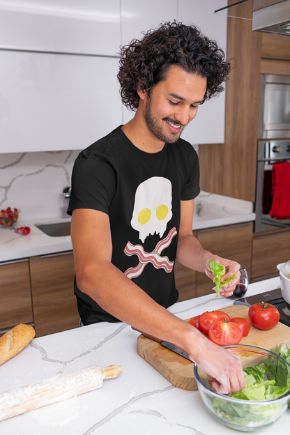 Breakfast Skull Tee - Blurb Shirts
